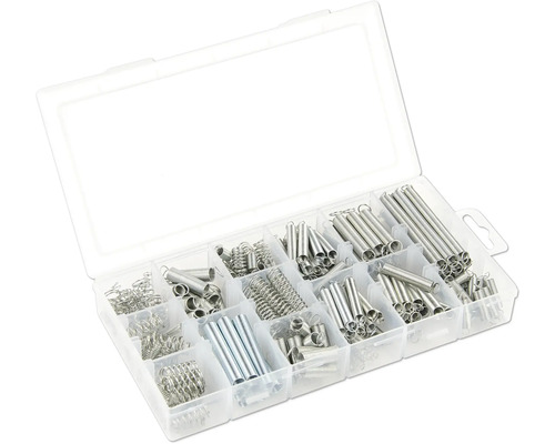 Sortimentskasten mit Zugfedern und Druckfedern