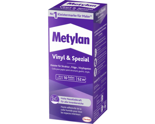 Colle pour papiers peints spéciale & vinyle Metylan 360 g