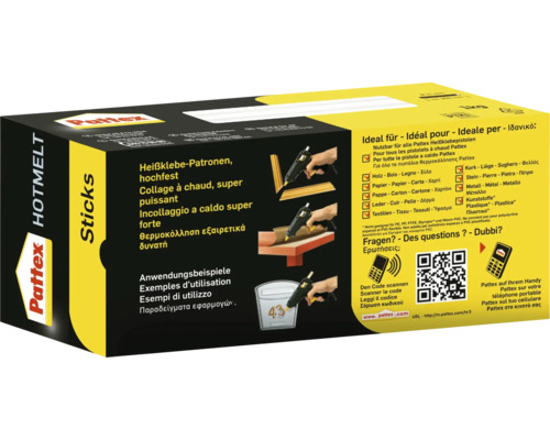 Emballage de bâtons de colle thermofusible Pattex