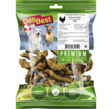 Delibest Hähnchenhälse für Hunde, 250 Gramm