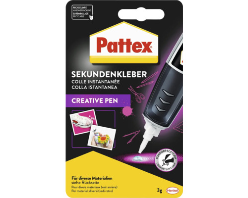 Pattex Colle instantanée Creative Pen, 3 grammes