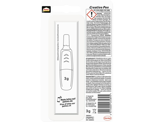 Pattex Creative Pen 3 grammes