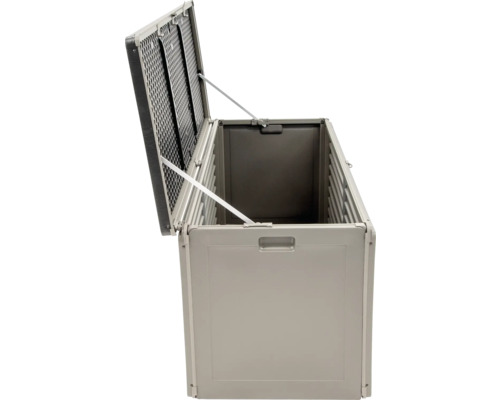 Coffre de jardin en plastique ouvert pour l''extérieur