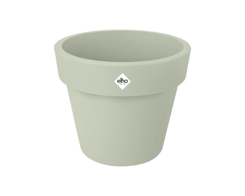 Pot de fleurs en plastique avec le logo Elho