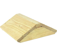Toit de nichoir en bois