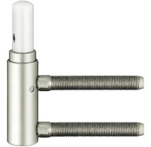 Paumelle de porte en métal avec boulons filetés