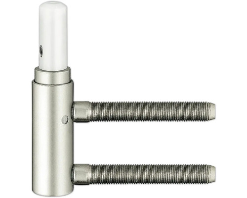 Paumelle de porte en métal avec boulons filetés