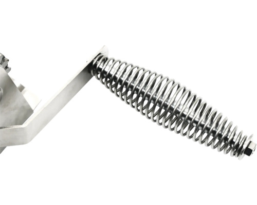 Poignée de levage de grille de barbecue avec ressort spiralé