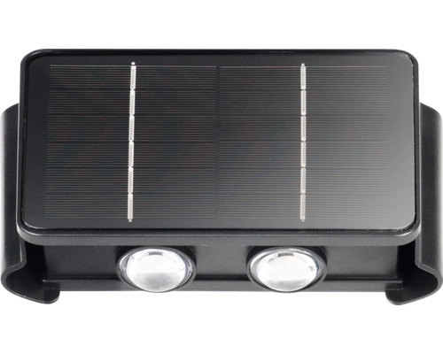Solarleuchte mit zwei Leuchtdioden