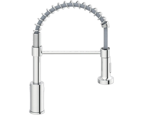 Küchenarmatur mit flexiblem Brauseschlauch