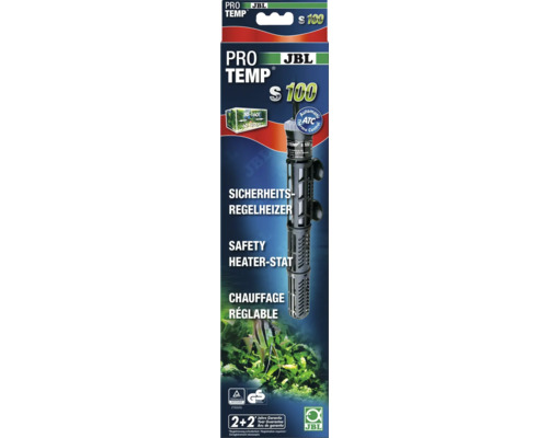 Emballage de chauffage d''aquarium JBL Pro Temp S 100