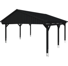 Holzcarport mit Dach