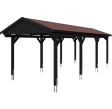 Holz Carport mit Dach