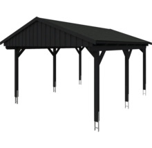 Carport en bois avec toit