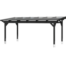 Holzcarport mit Flachdach für den Aussenbereich