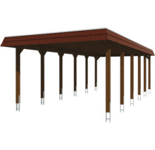 Holzcarport mit Dach
