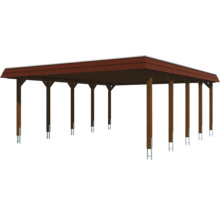 Holzcarport mit Dach