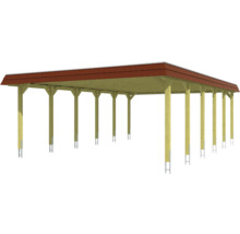Holzcarport mit Dach