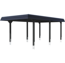 Carport mit acht Stützen zur Abdeckung von Fahrzeugen