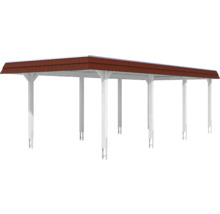 Carport en bois avec bardeau bitumé