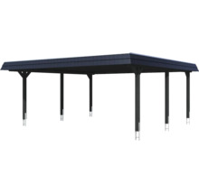 Carport mit Dach und Pfosten