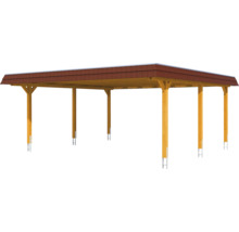 Holz Carport mit Dach