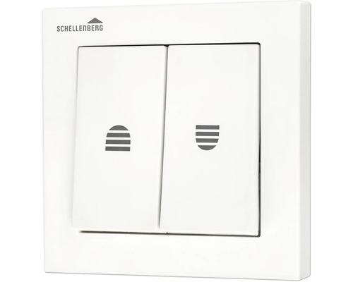 Schellenberg Logo Commande de volet roulant avec deux interrupteurs