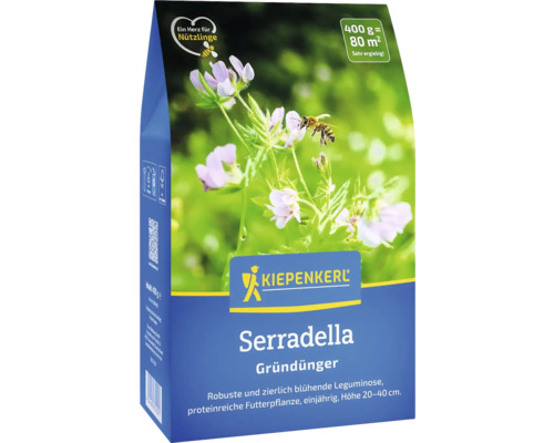 Engrais vert lin Kiepenkerl ornithope 0,4 kg pour 80 m² Kiepenkerl Serradella Engrais vert, conditionnement