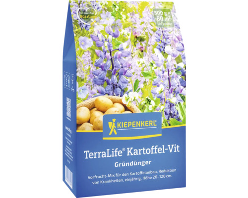 Mélange d'engrais vert Kiepenkerl 'TerraLife® Kartoffel-Vit' 0,5 kg pour 80 m²