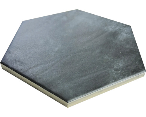 Sechseckige Bodenfliese aus Feinsteinzeug