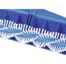 Vue détaillée d''une brosse de nettoyage avec des poils