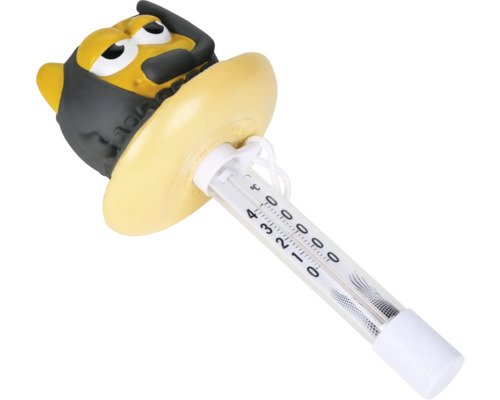 Thermomètre de piscine avec motif de guêpe