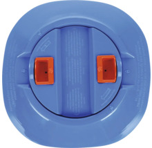 Couvercle pour flotteur doseur de produits chimiques pour piscine, avec avertissements