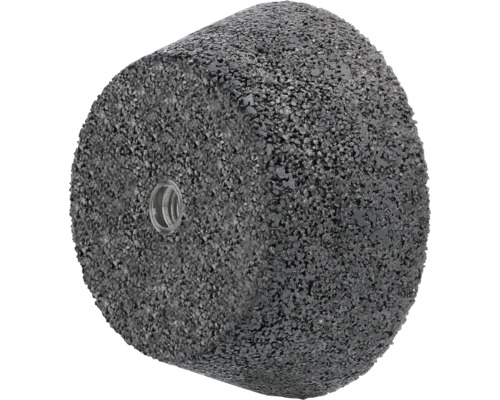 Meule boisseau Norton forme conique Ø 110x22,23 mm granulométrie 24, grain abrasif en carbure de silicium pour pierre/fonte Meule boisseau Norton forme conique Ø 110x22,23 mm granulométrie 24, grain abrasif en carbure de silicium pour pierre/fonte