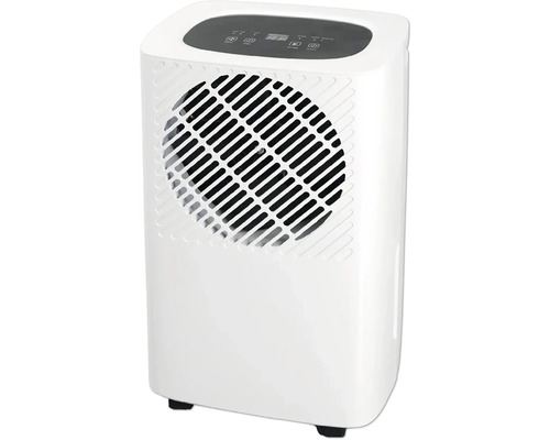 Déshumidificateur électrique DAHTEC 30L/jour - Grande Capacité Pour Cave, Chantier Jusqu'à 90 M² - Réservoir 7L Et Vidange Continue