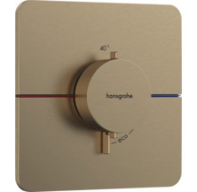 Hansgrohe Thermostatarmatur für Dusche mit Temperaturanzeige bei 40 Grad und Eco-Funktion