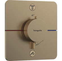 Hansgrohe Fertigset für Thermostat Unterputzarmatur mit Temperaturanzeige und Eco-Funktion