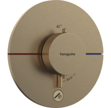 Hansgrohe Logo Thermostatarmatur zur Steuerung von Durchfluss und Temperatur des Wassers