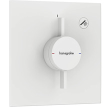 Logo Hansgrohe sur un thermostat de douche