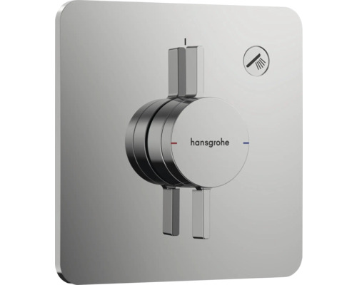 hansgrohe Duscharmatur Unterputz DUOTURN Q für 1 Verbraucher chrom ohne Unterputzgrundkörper 75614000 Hansgrohe Armatur für Dusche