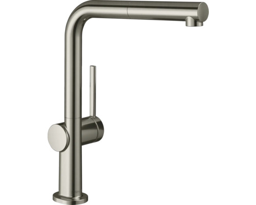 hansgrohe Niederdruckarmatur mit Brause TALIS 270 M54 edelstahl gebürstet 72860800 hansgrohe Niederdruckarmatur mit Brause TALIS 270 M54 edelstahl gebürstet 72860800
