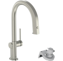 Robinet de cuisine avec bec haut et filtre à eau