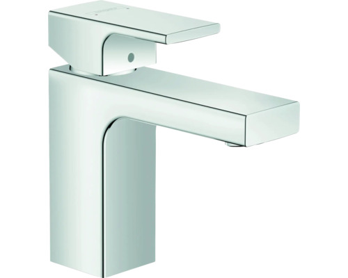 hansgrohe Waschtischarmatur VERNIS SHAPE 100 chrom mit Zugstangen-Ablaufgarnitur 71597000