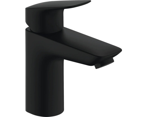 Robinetterie de lavabo hansgrohe LOGIS 100 Eco noir mat sans bonde de vidange 71101670 Robinet de lavabo noir