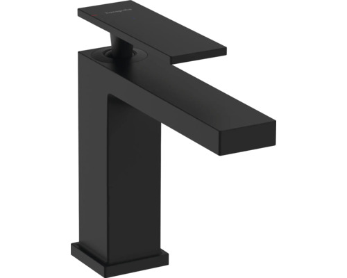 hansgrohe Waschtischarmatur TECTURIS E 110 CoolStart schwarz matt ohne Ablauggarnitur 73016670