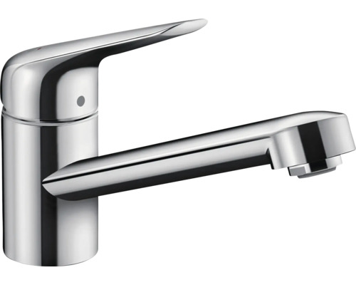 Robinetterie de cuisine hansgrohe FOCUS 100 M42 Eco CoolStart chrome 71809000 Mitigeur monocommande pour lavabo