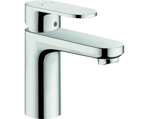 hansgrohe Waschtischarmatur VERNIS BLEND 100 chrom mit Zugstangen-Ablaufgarnitur 71588000