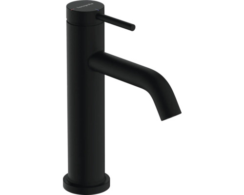 hansgrohe Waschtischarmatur TECTURIS S 110 CoolStart schwarz matt ohne Ablauggarnitur 73317670