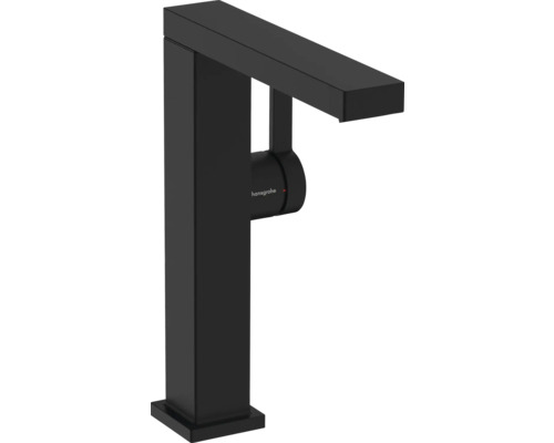 hansgrohe Waschtischarmatur TECTURIS E 210 CoolStart schwarz matt mit Push-Open Ablaufventil 73063670