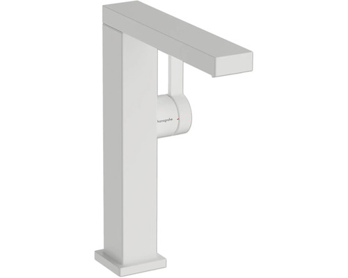 hansgrohe Waschtischarmatur TECTURIS E 210 CoolStart weiß matt mit Push-Open Ablaufventil 73063700